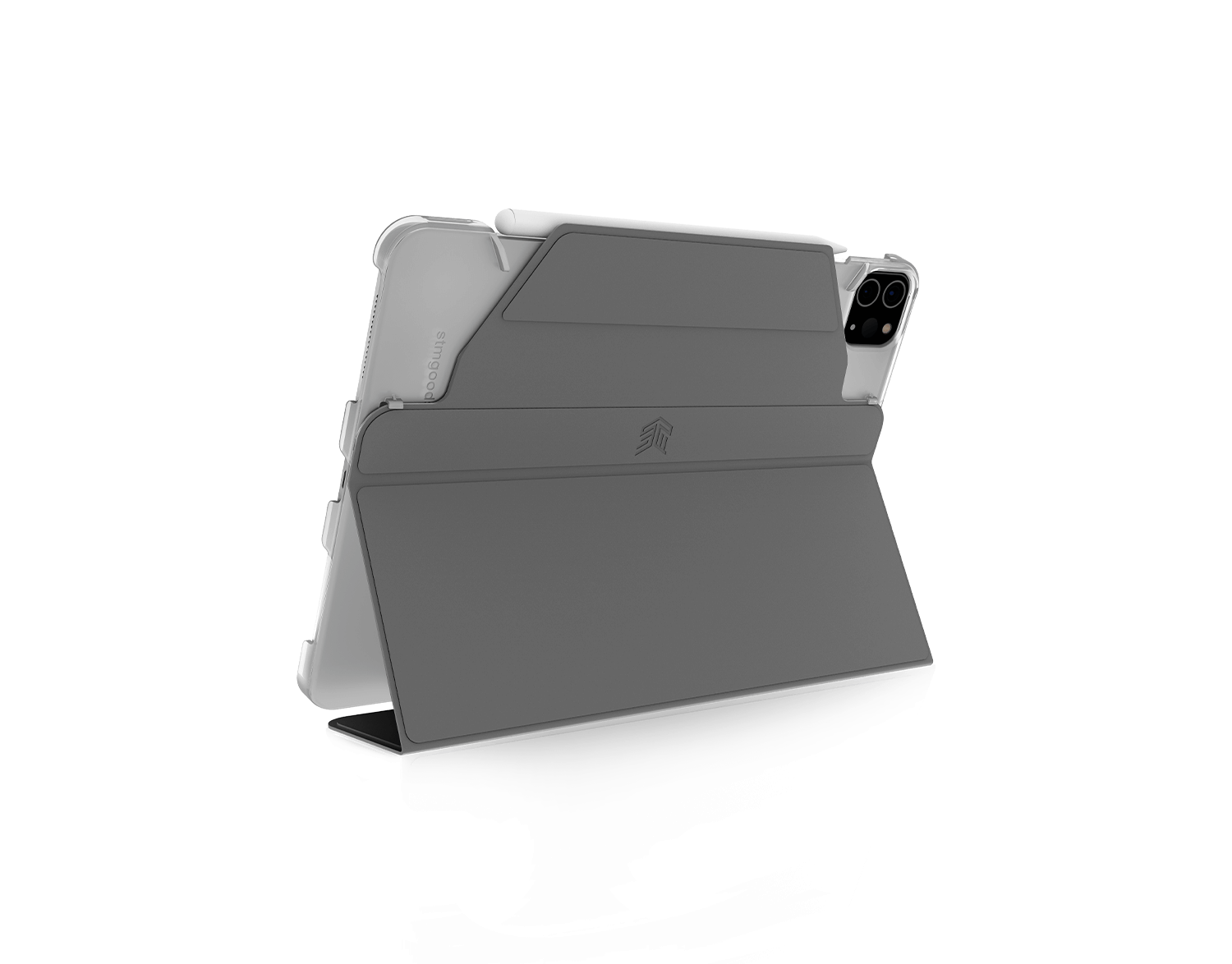 Idocolors IPad Air 4/5 Hülle Mit Schleifen-Design – Klare TPU-Hülle, Stifthalter, Standfunktion & Auto Wake/Sleep